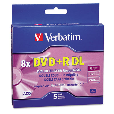 DISC,DVD+R,DL,8.5GB,5/PK
