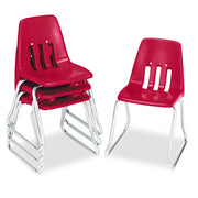 CHAIR,SLED BS14" 4CT,RD,S
