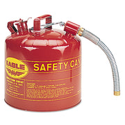 SAFETY CAN,5GL 12"FLX SPT