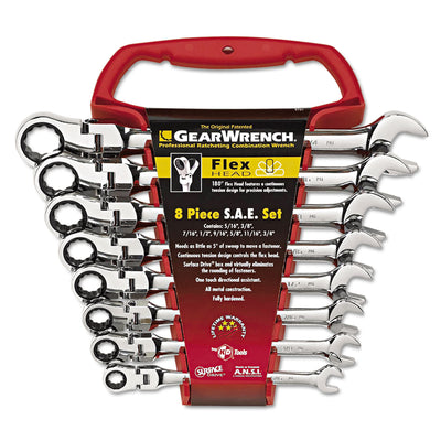 COMBO WRENCH,8PC SAE