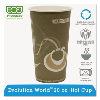 CUP,HOT,20OZ,PCF,GY