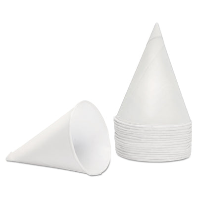 CUP,CONE,4.5OZ,5000,WH