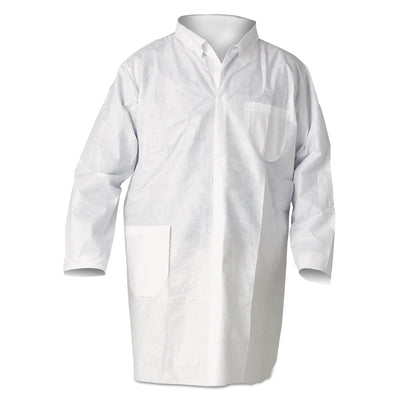 PROTECTOR,LAB COAT,PCK,WH