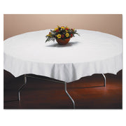 TABLECOVER,82"PPR/POLY,WH