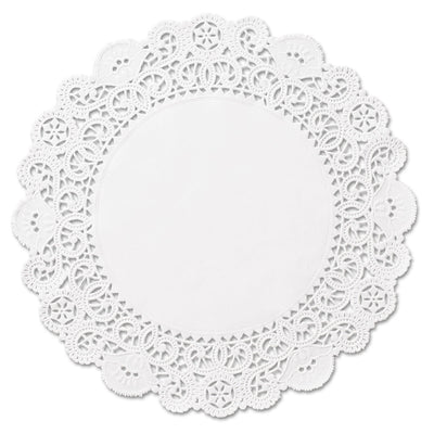 DOILY,4IN,RND,WH