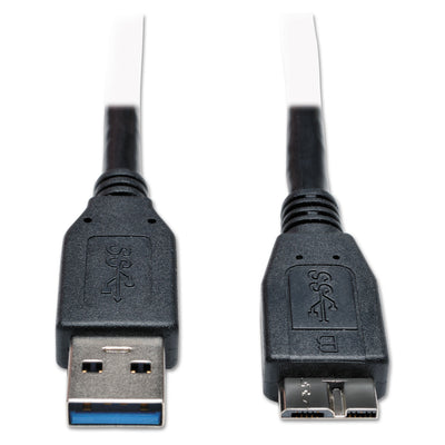 CABLE,USB3,A TOMICRO,BK,L