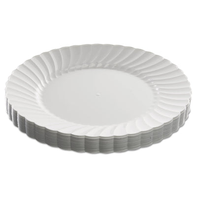 PLATE,RND,9IN,12/PK,WH