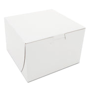 BOX,BAKERY,6X6X4,WH,250