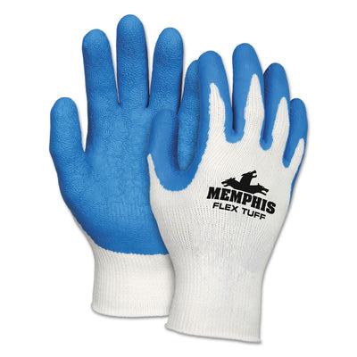 GLOVES,LATEX PALM,XLG,WH