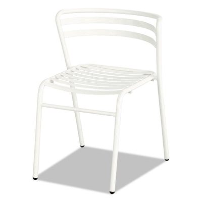 CHAIR,STEEL,OUTDR,2/CT,WH