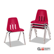 CHAIR,STACK 12",RD     ,S