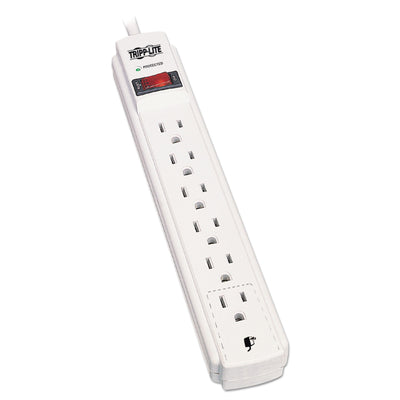 SURGE,6 OUTLETS,15 FT,GY