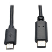 CABLE,USB MICO B TO C,BK