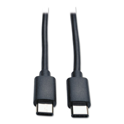 CABLE,USB TYPE C TO C,BK