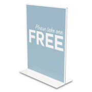 SIGN,8.5X11,STAND UP,12PK