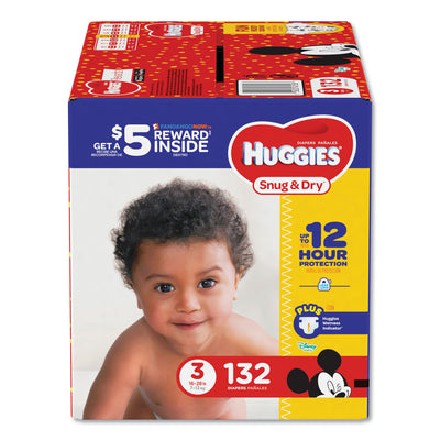 DIAPERS,HUGGIES,SNG/DY,S3