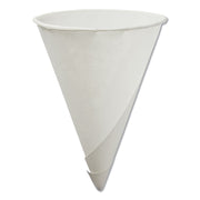 CUP,CONE,4.5OZ,5000,WH