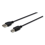 CABLE,USB,2.0AM-BM,10,BK