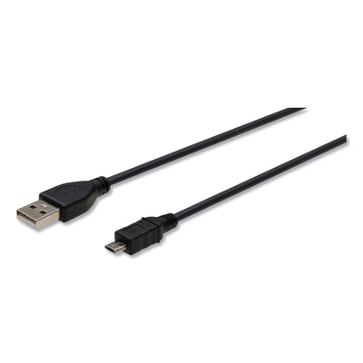 CABLE,USB2.0-MIRCOAB,6,BK