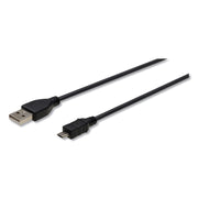 CABLE,USB2.0MICROAB,10,BK