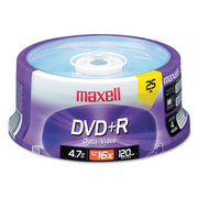DISC,DVD+R,SPDLE,25PK