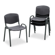 CHAIR,STACKING,4/CT,BK