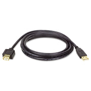 CABLE,USB 2.0 EXT, 6FT,BK