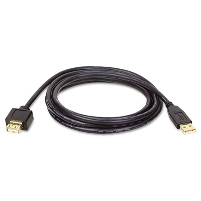 CABLE,USB, EXT, 10FT,BK