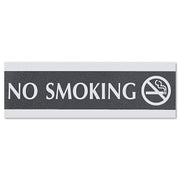 SIGN,NO SMOKNG,3X9,BKSV