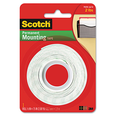 TAPE,MOUNTING,1/2X75 ROLL