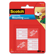 ADHESIVE,SQRE MNTNG,16/PK
