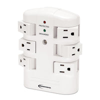 SURGE,6-OUTLET,WALL,WH