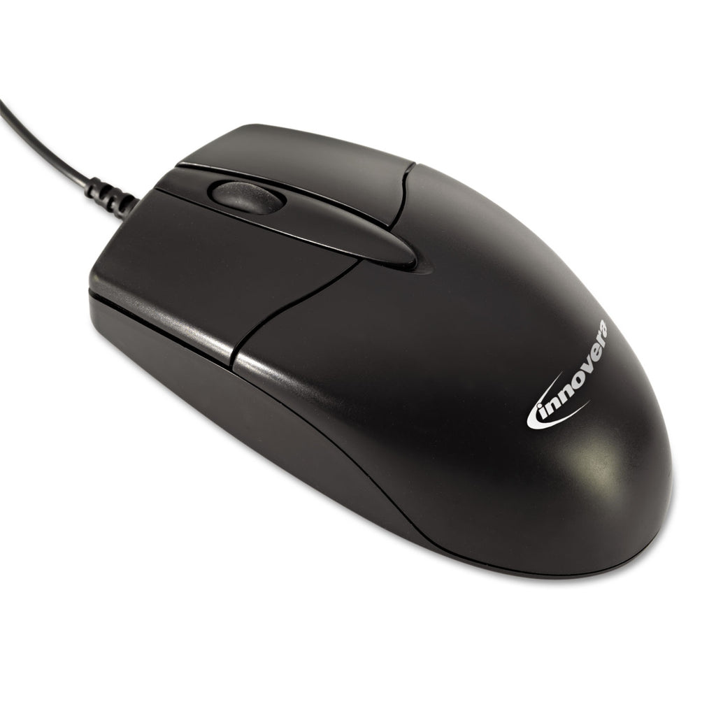 MOUSE,OPTICAL,WIRED,BK