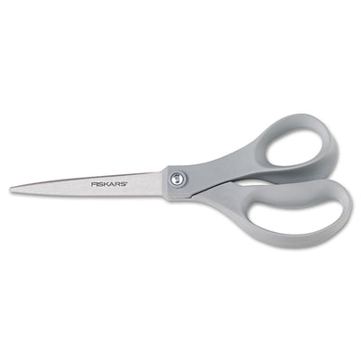 SCISSORS,8IN STRAIGHT,GY