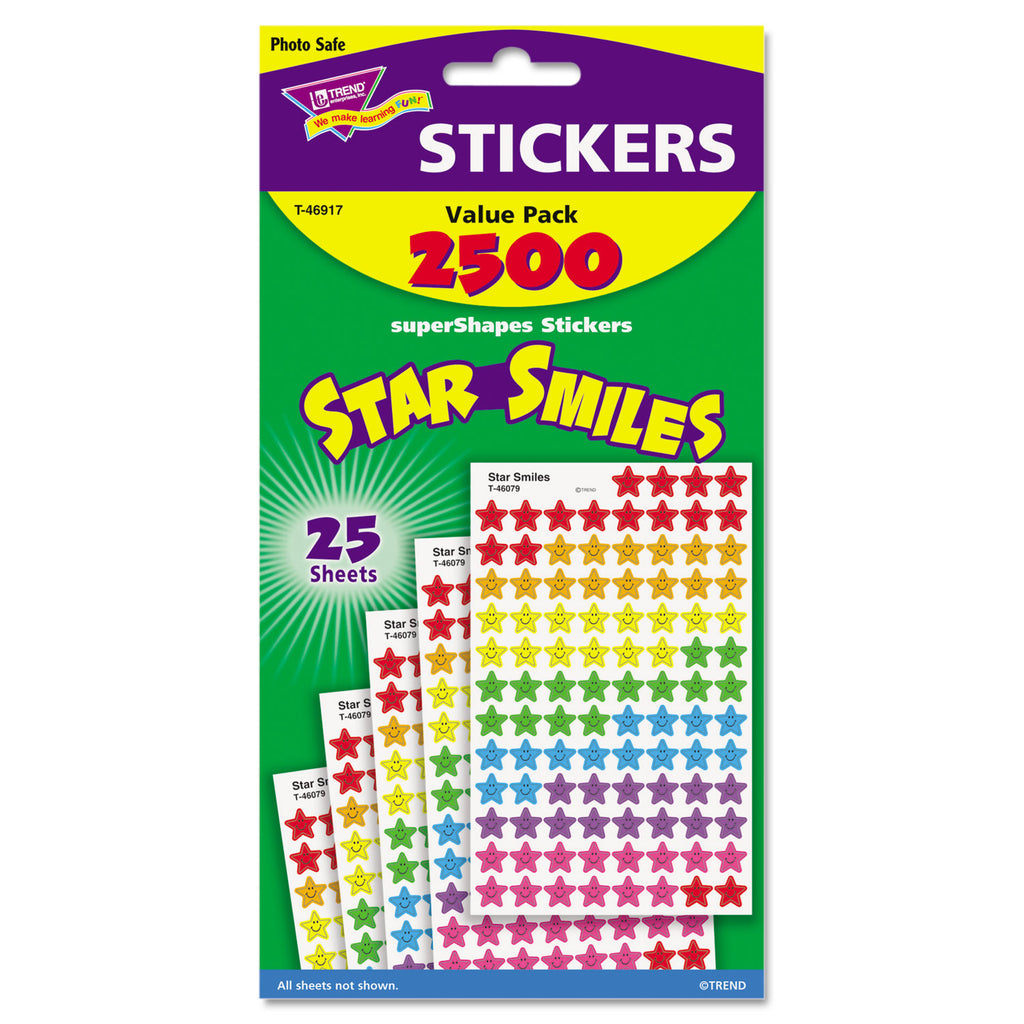 STICKERS,STAR SMILES,AST