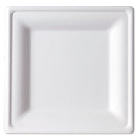 PLATE,8" SQ,WH,500/CT