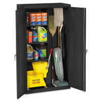 CABINET,JANITORIAL,BK