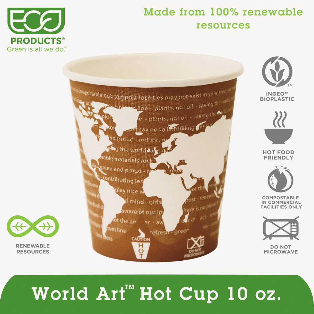 CUP,10OZ ECO HOT CUP,RT