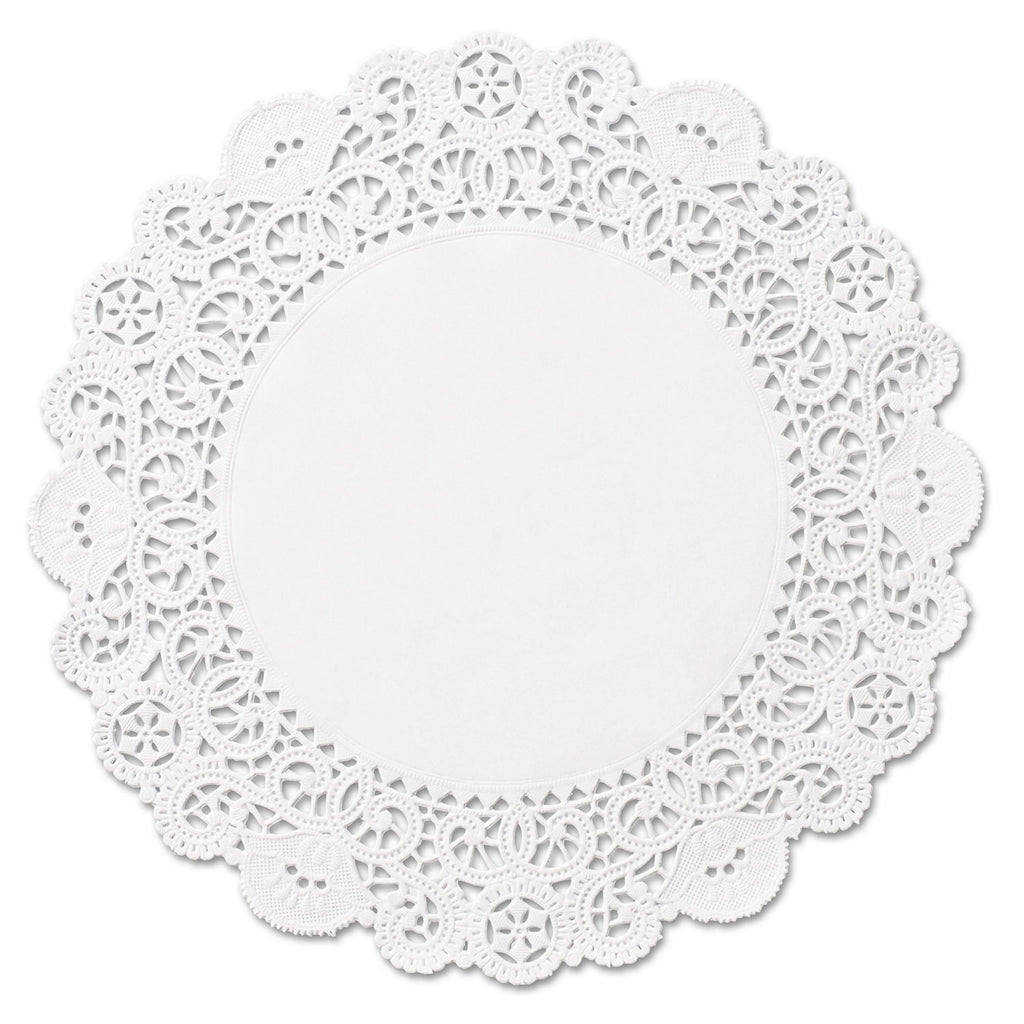 DOILY,4IN,RND,WH