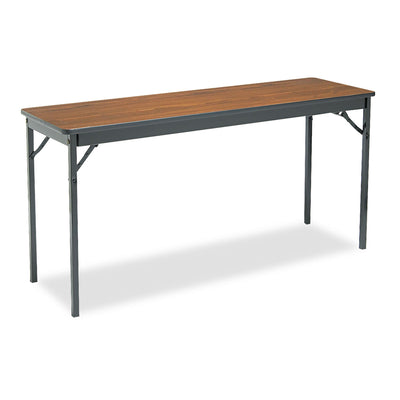 TABLE,FLDING,18X60,BK/WL