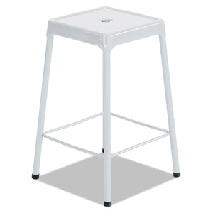 STOOL,BAR HEIGHT,STEEL,WH