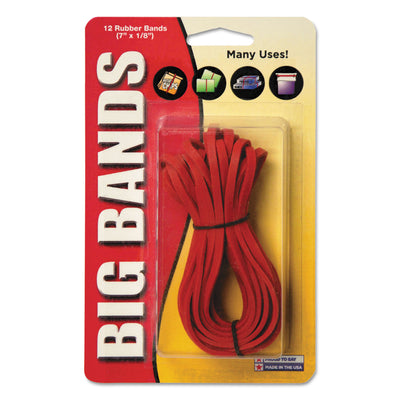 RUBBERBANDS,7X1/8,RD