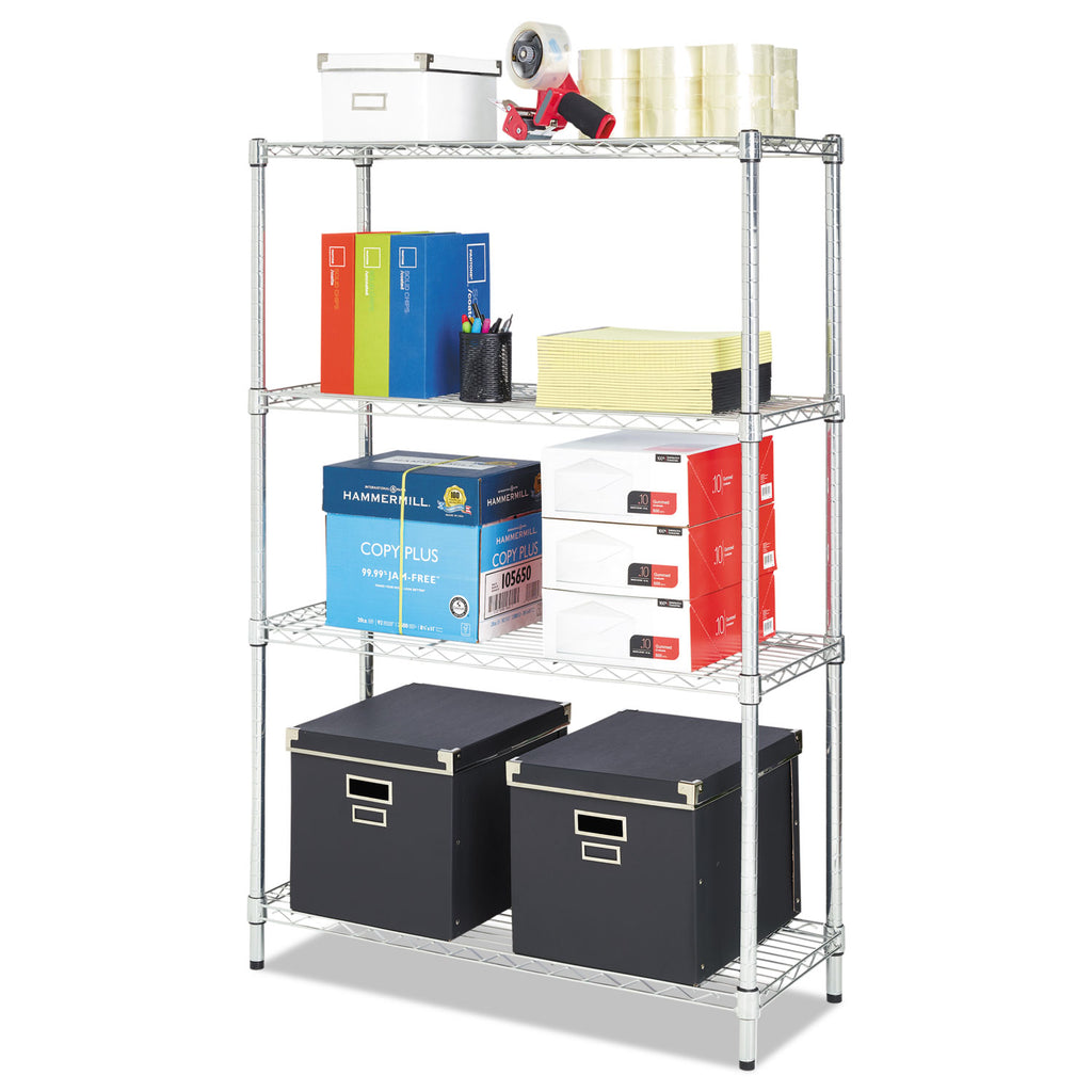 SHELVING,WIRE,4S,36X14,SV