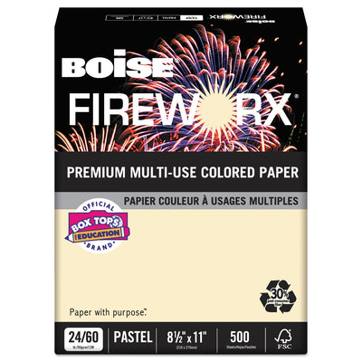 102210C Hammermill Colored Paper, Cherry Printer Paper, 20lb, 8.5x11 Paper,  Letter Size, 5000 Sheets / 10 Ream Case, Pastel Paper