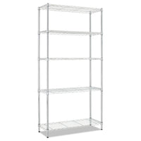 SHELVING,WIRE,5S,36X14,SV