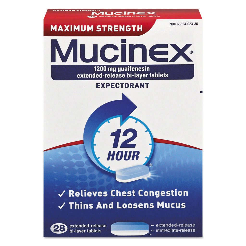 FIRST AID,MUCINEX,BE