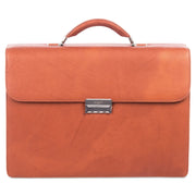 BRIEFCASE,MED,LEATHER,CO