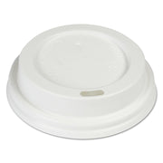 LID,DOME,8OZ,WH