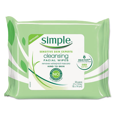 WIPES,SIMPLE,FACE,6PK/CT