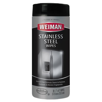 WIPES,STAINLESS STL,30CT